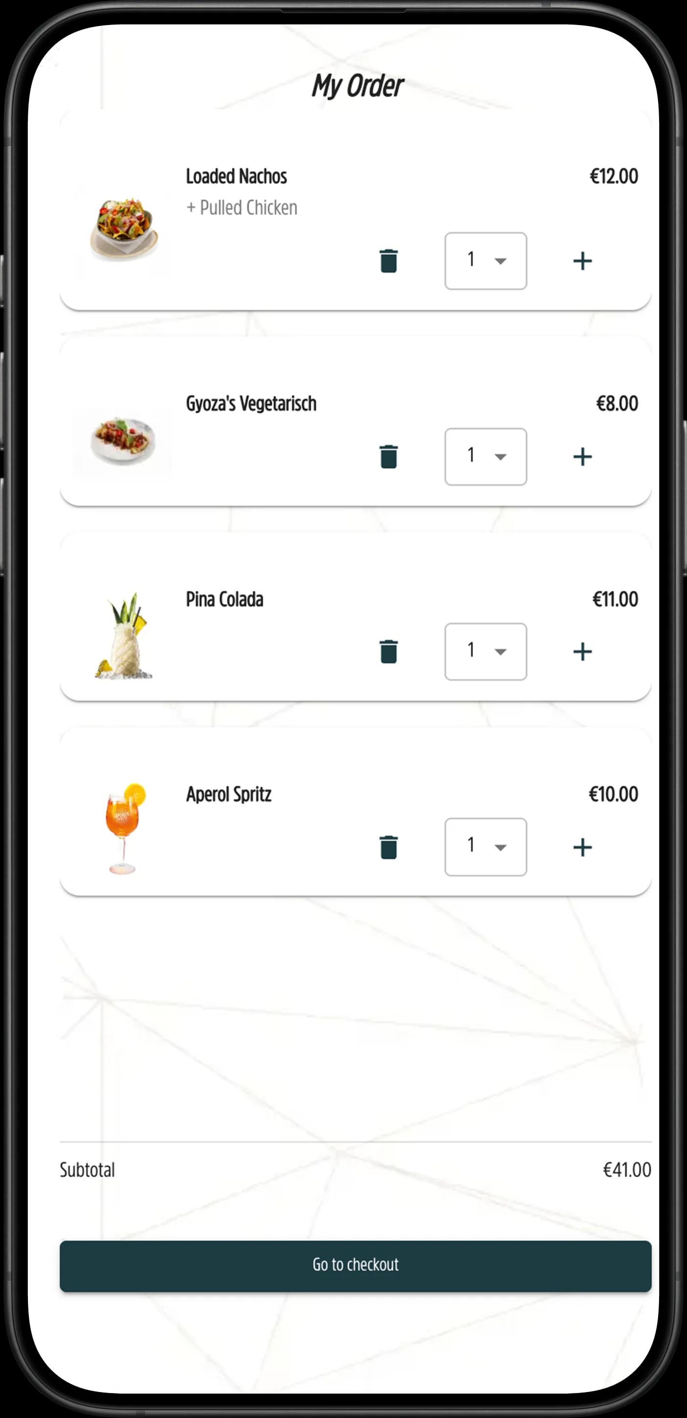 Jamezz QR-bestellen in actie bij De Beren restaurant — gasten bestellen via digitale menukaart op smartphone
