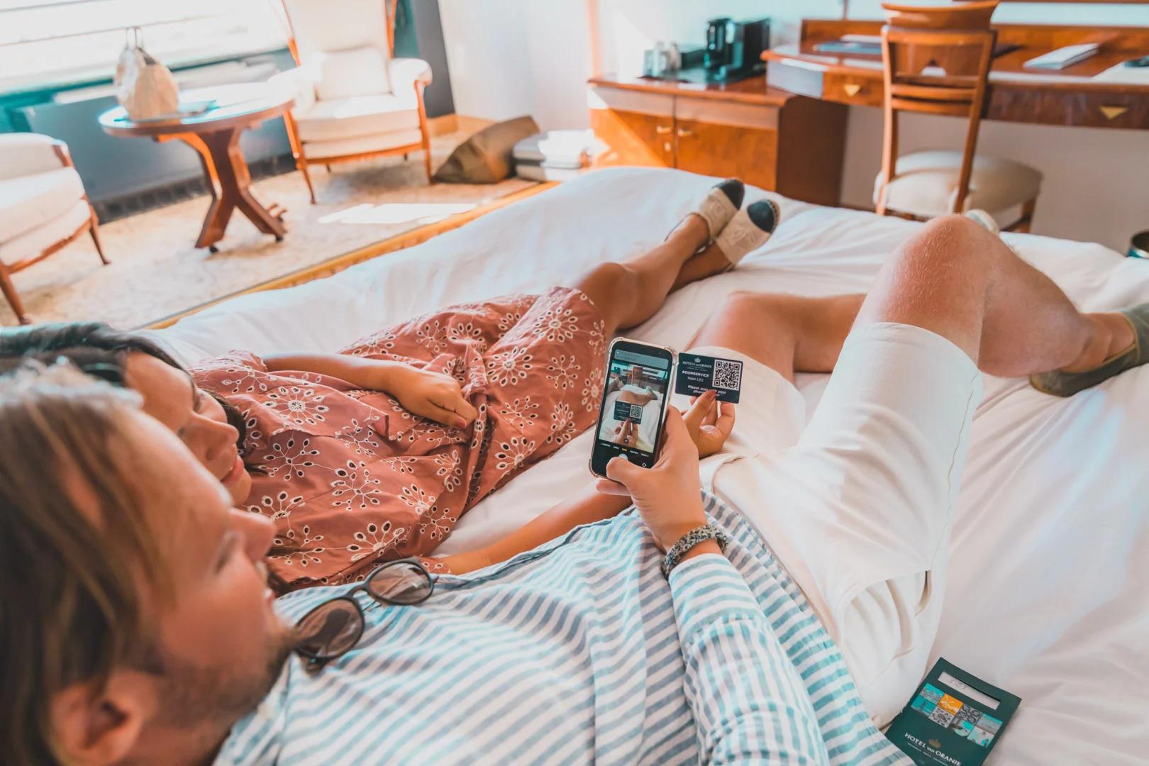 Jamezz QR ordering at hotel - Digital menu ordering for hotel guests