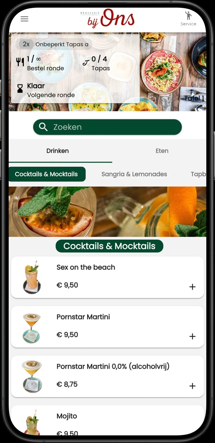 Jamezz All You Can Eat QR ordering - brasserie