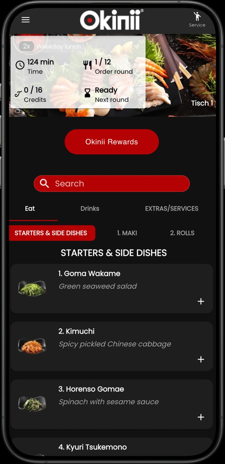 Jamezz All You Can Eat QR ordering - okinii