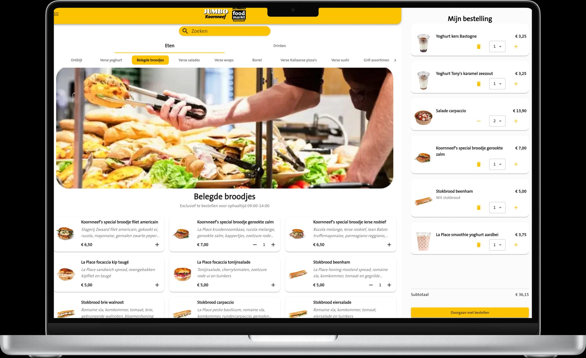 Jamezz online bestelwebshop - Jumbo online bestellingen voor afhaal en bezorgen