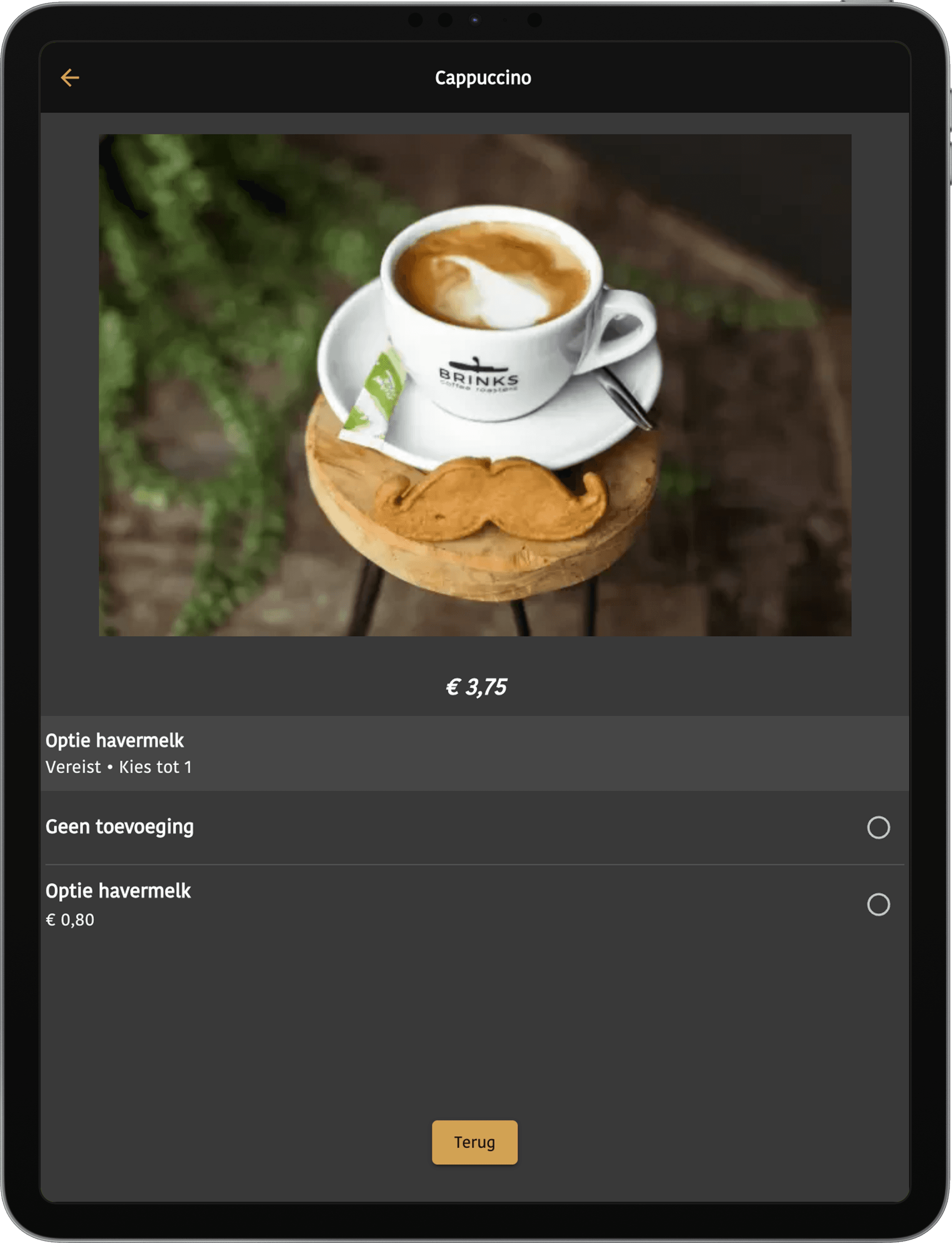 Tablet-bestellen in actie bij Charlie Restaurant — gasten bestellen zelfstandig via tablet aan tafel